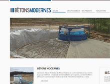 Tablet Screenshot of betonsmodernes.com